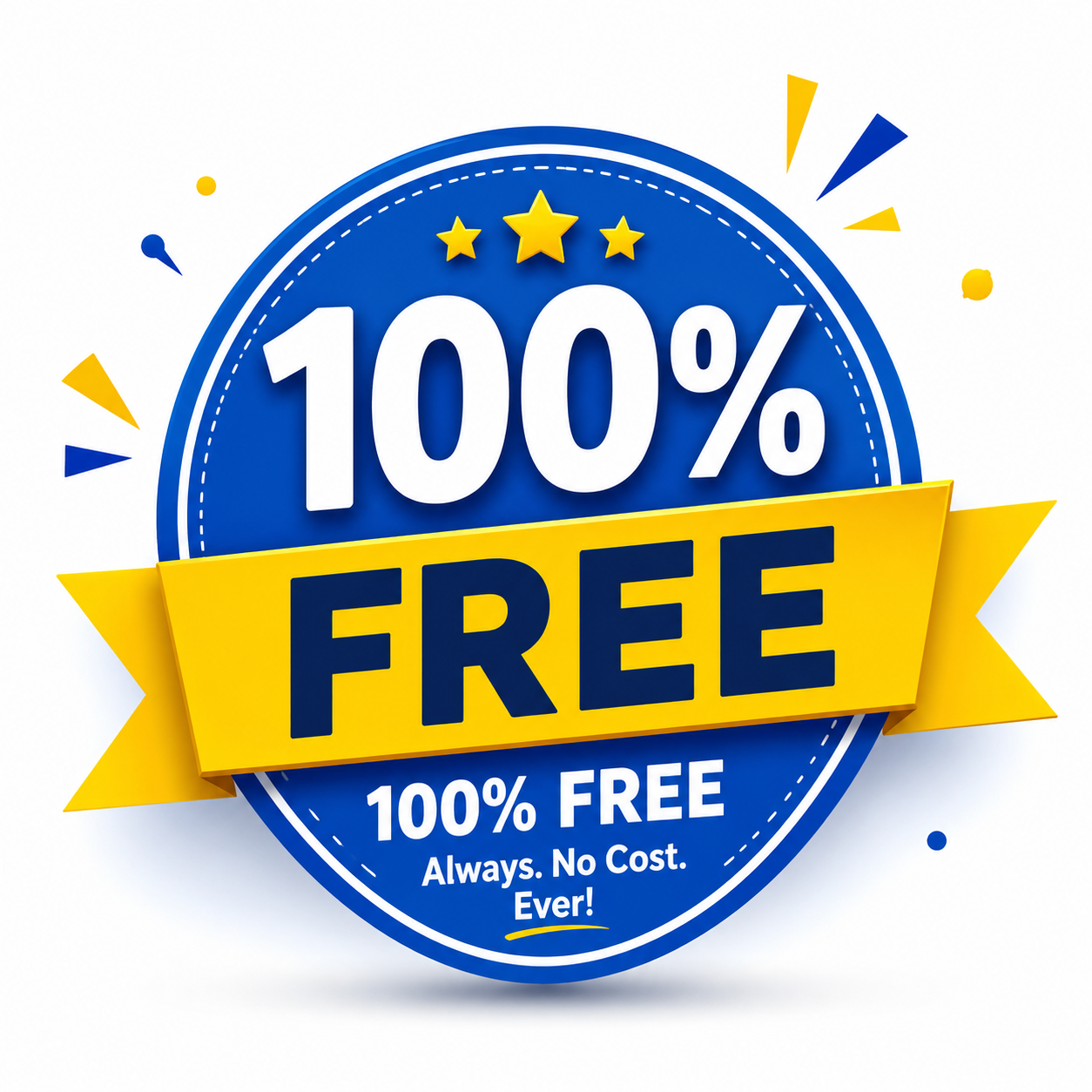 100% Free